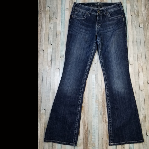 Silver Suki Bootcut Jeans - Picture 3 of 12